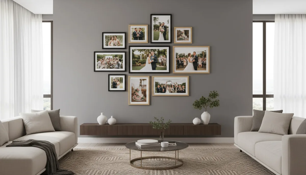 Wedding pictures printed on canvas and poster