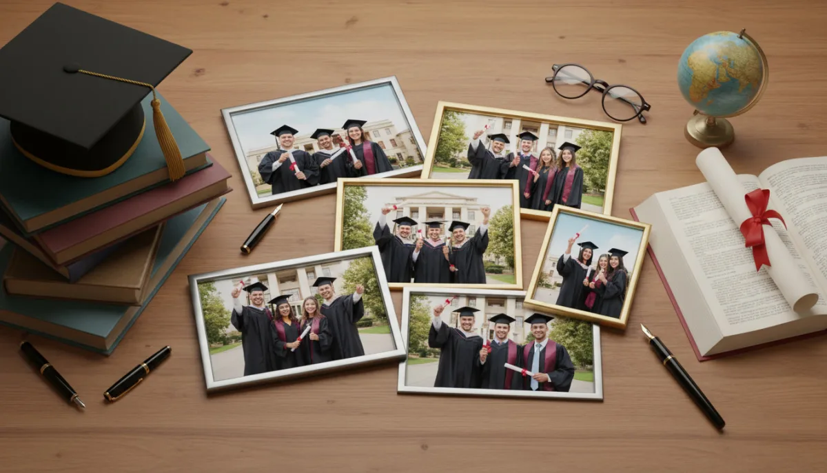 Master-Collage mit Universitaet und Abschlussjahr